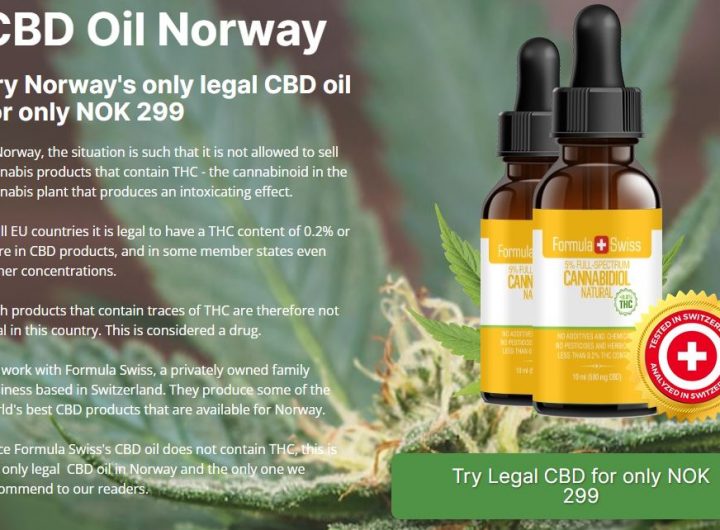 the benefits of Norway's only legal CBD oil